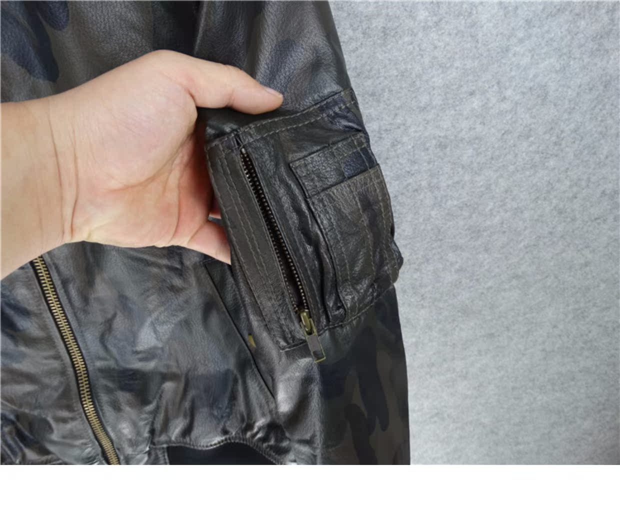 Trong số những người đàn ông còn lại của Nhật Bản ngụy trang đồng phục bóng chày tự trồng nhập khẩu bông ấm da dê mỏng và lạnh áo jacket nam