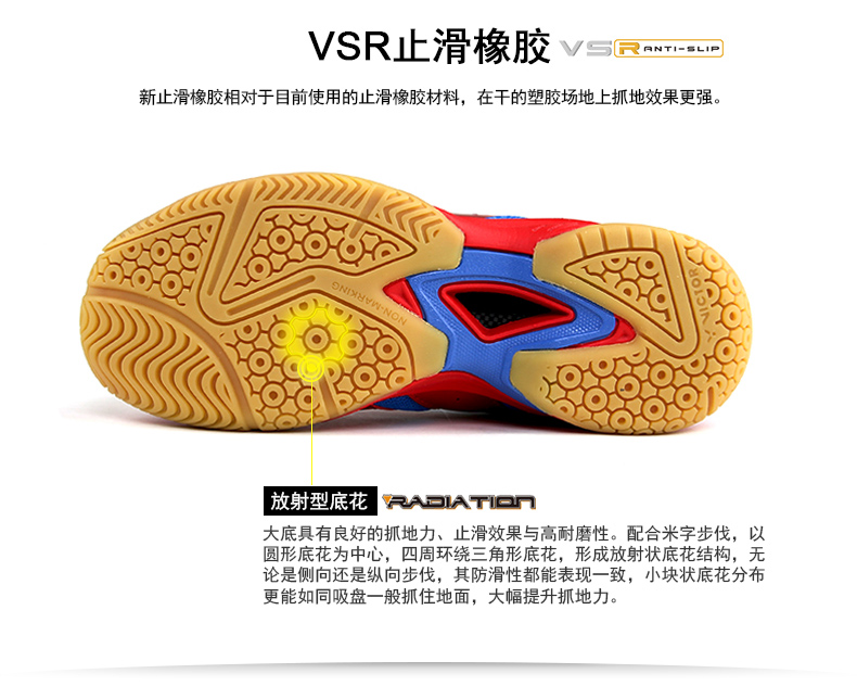 Giày cầu lông chính hãng VICTOR Wick Victory Giày nam Giày nữ đào tạo chuyên nghiệp Giày cầu lông A610ll II giầy cầu lông yonex