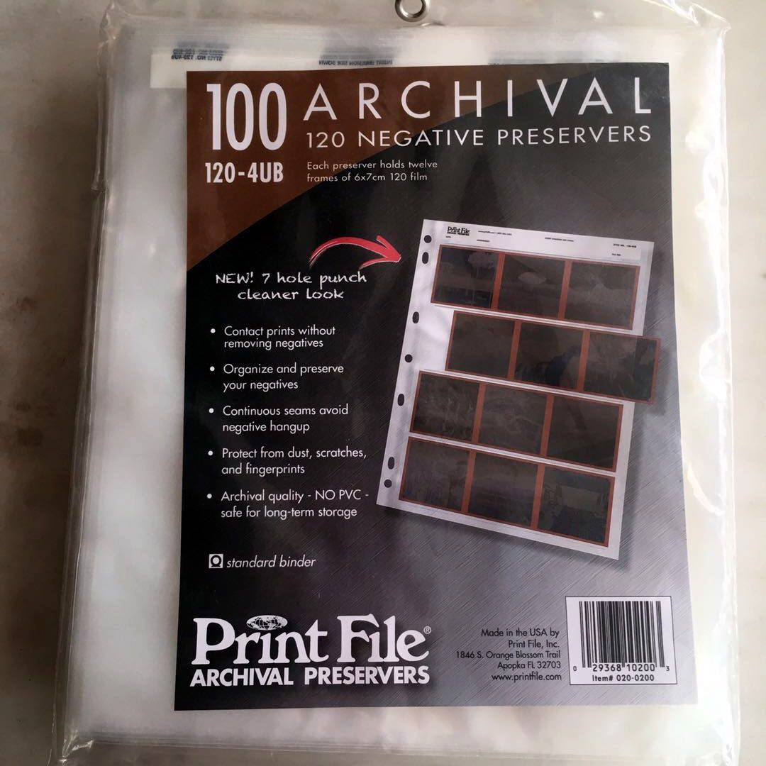 Treasure map 120 No acid negatives bag 120-4UB (100 sheets) 6 * 7