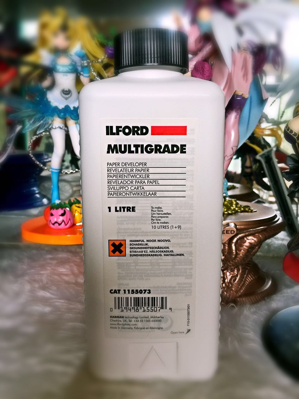 ILFORD MULTIGRADE Photo PAPER BLACK and white film Wash Universal 1 liter