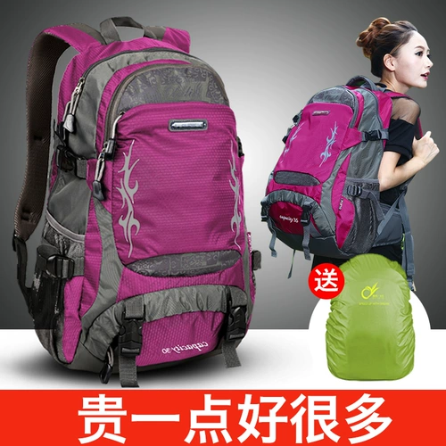 Сумка для путешествий, рюкзак, вместительный и большой ранец для скалозалания