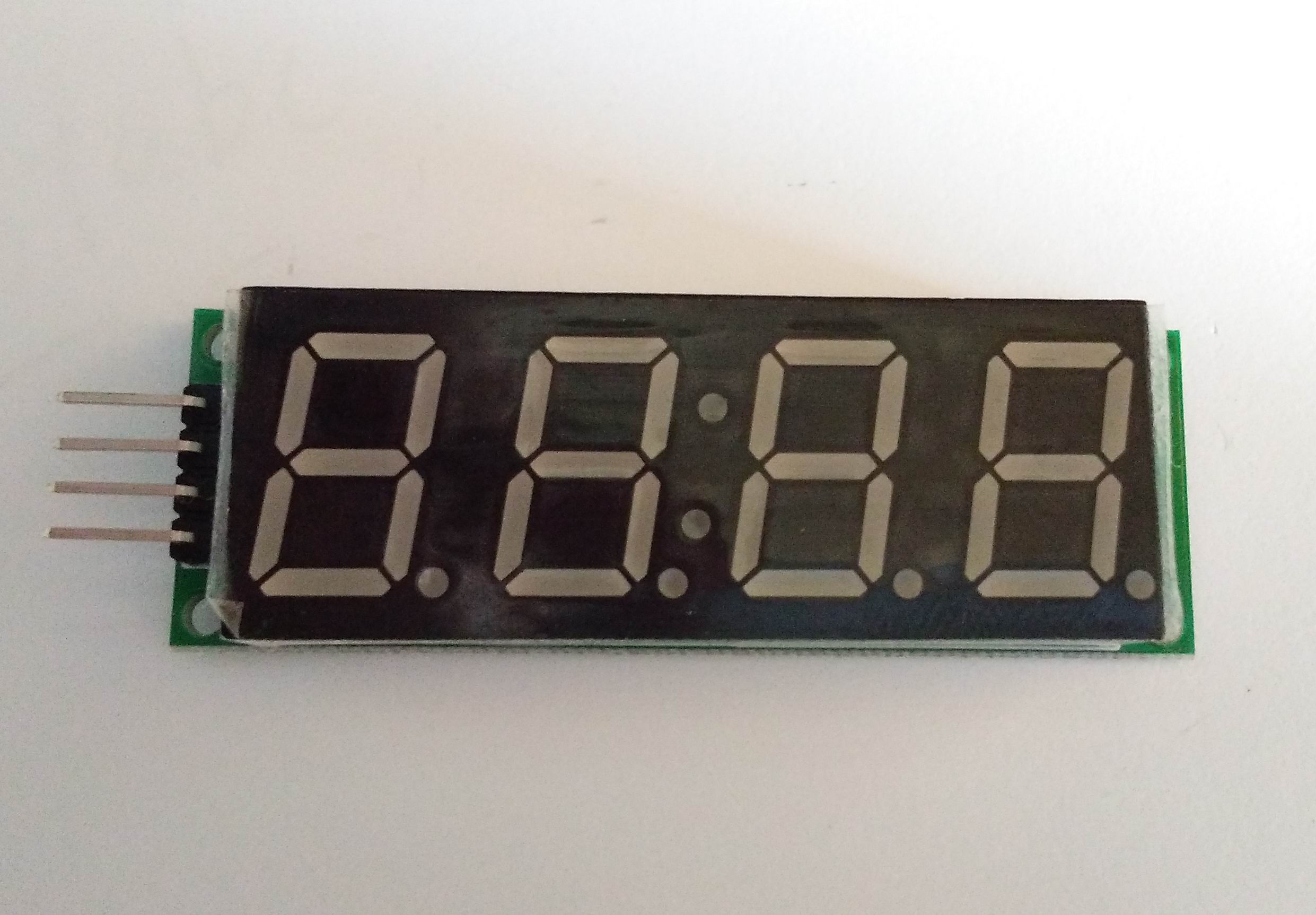 TM1650 glow tube display module (2-wire drive IIC bus drive) -- delivery program