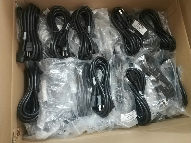 American UL certification high power American power cord Three holes 3 core 1 31 square 3 meters American gauge plug line