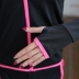 Áo khoác yoga nữ mùa thu đông có kích thước lớn kéo dài buổi sáng tập gym cho người mới bắt đầu dài tay cộng với áo sơ mi nhung giản dị