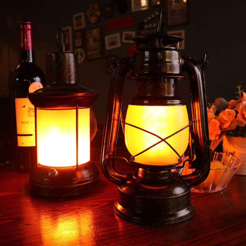 Rechargeable Bar Table Lamp, Retro Lamp, Atmosphere Lamp, Portable Lamp, Prop Table Lamp, Iron Art, Old-Fashioned Outdoor Kerosene Lamp, Horse Lantern Rechargeable Bar Table Lamp, Retro Lamp, Atmosphere Lamp, Portable Lamp, Prop Table Lamp, Iron Art, Old-Fashioned Outdoor Kerosene Lamp, Horse Lantern