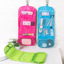 Multifunctional cosmetic bag small portable Korean simple large capacity portable storage bag bag box Cute girl