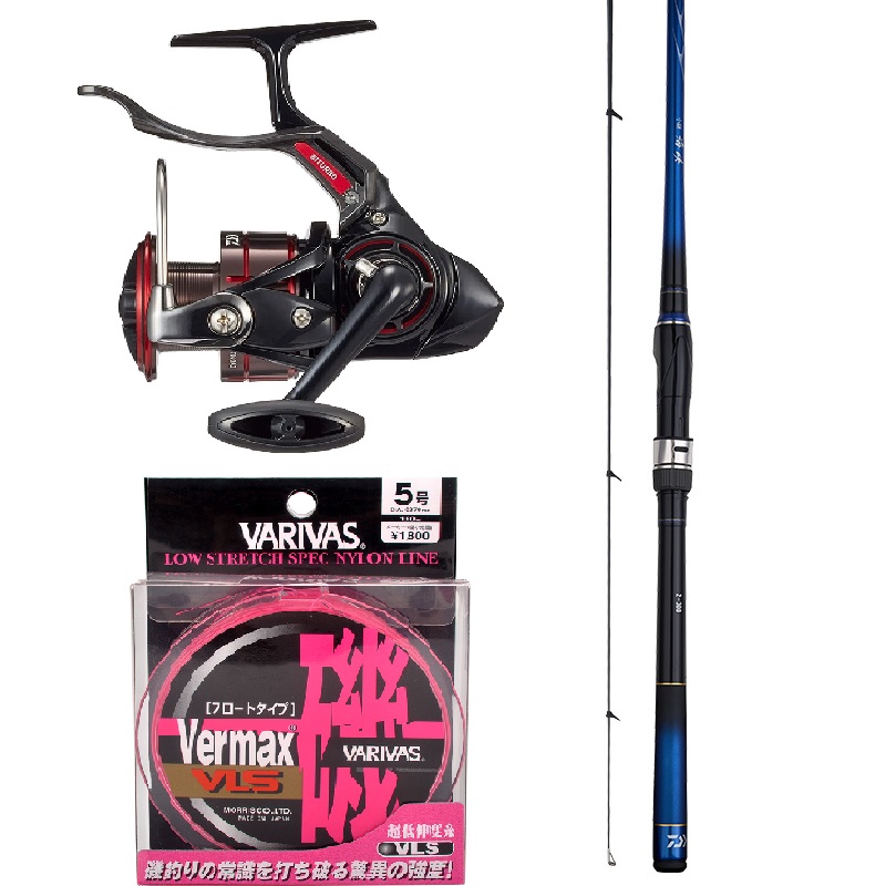 DAIWA and Little Following the Channel Carbon Isopole Fishing Rod Suit short section Rod Hiking Fishing Rod