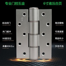 Stealth door hydraulic automatic closing buffer damping spring hinge hidden door closer door closer hinge door toilet self-closing door