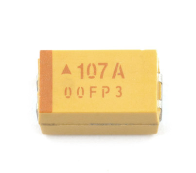 Patch tantalum capacitor 7343 2917 D type 100UF 107A 10V gallbladder capacitive TAJD107K010RNJ