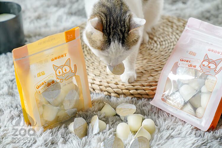 ZooBOTH dê sữa mèo pudding mèo thạch mèo trẻ thức ăn nhẹ - Đồ ăn nhẹ cho mèo thức ăn cho mèo mang thai