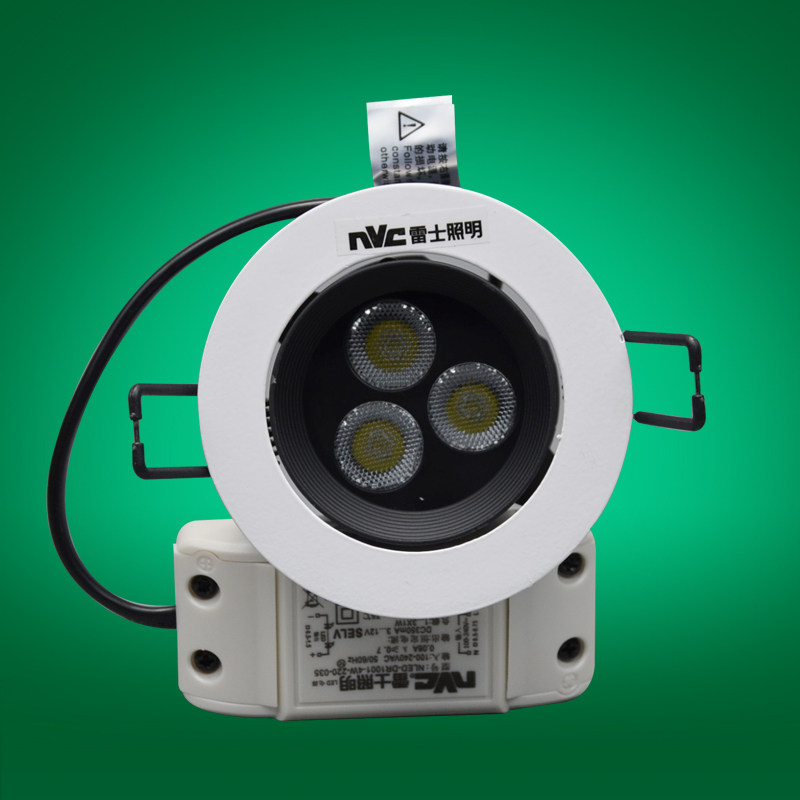 Raj Lighting Front LED Spotlight High Power 4W Ceiling Lamp NLED103D 104D109D Opening 6 2