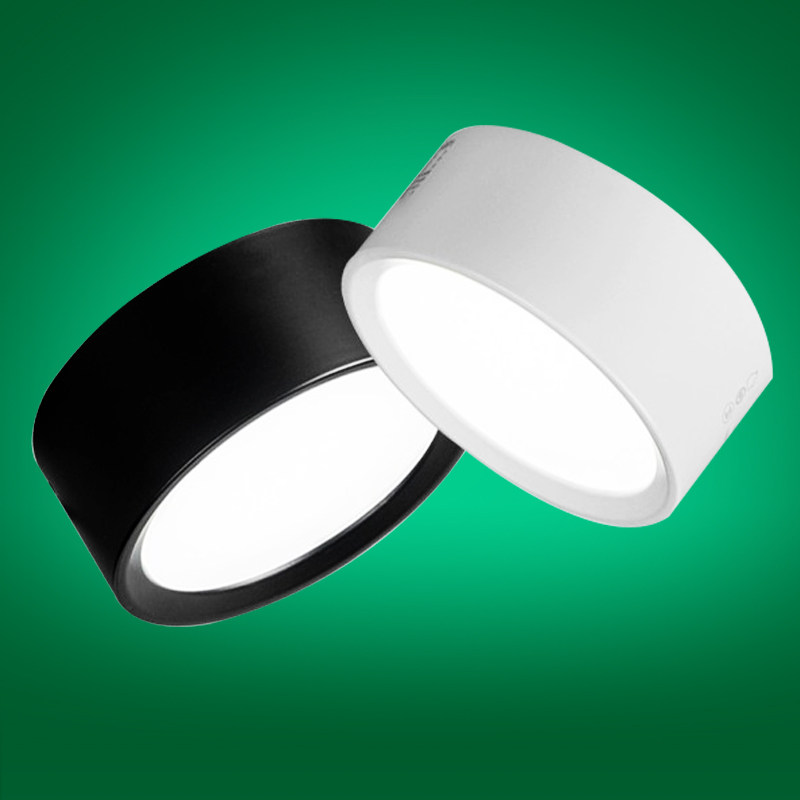 NVC LED surface-mounted downlight thin section corridor aisle clothing store free opening hanging wire installation ceiling lamp 9484M6W8W