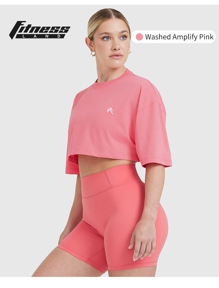 Покупка товаров ONER ACTIVE свободный краткое модель короткий рукав CLASSIC RELAXED CROP LIGHTWEIGHT 