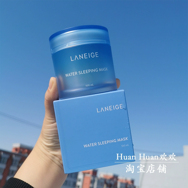 Mặt nạ ngủ LANEIGE Lange Hàn Quốc Ban đêm Phục hồi sâu Dưỡng ẩm không trôi Bền lâu sau khi đi nắng 100ML - Mặt nạ