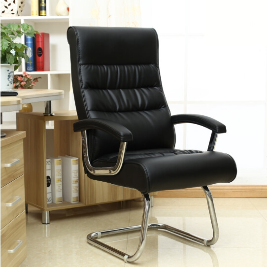 Office Furniture Office Boss Chair Bow Fixed Steel Frame Conference Chair Conference Guest Chair Computer Chair Office Chair