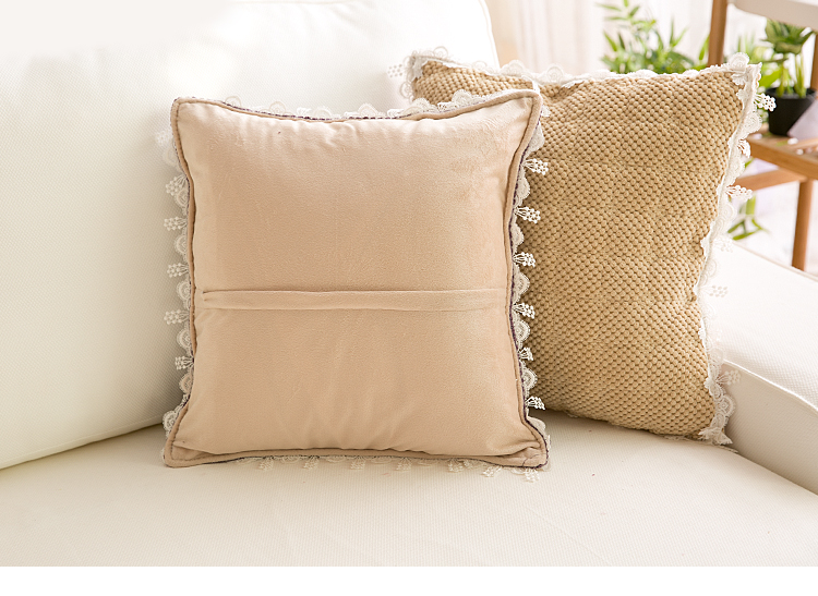 Xiaojiazi bốn mùa dày sang trọng gối sofa gối xe văn phòng đệm với lõi eo tùy chỉnh gối kèm chăn 2 trong 1