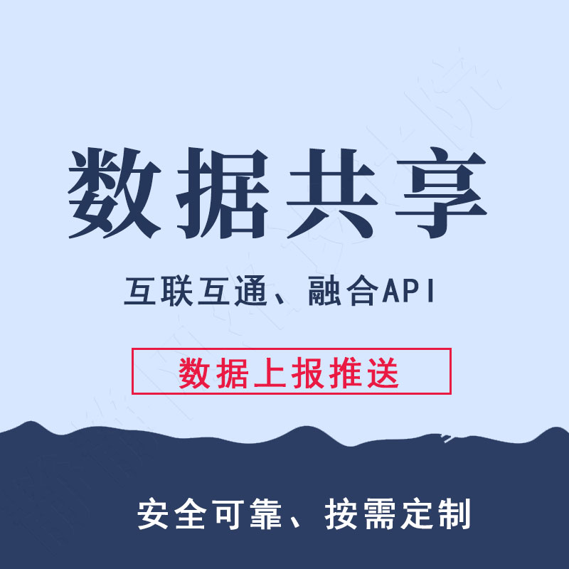 Website data reporting interface development Shared information middleware customization platform Access docking program production