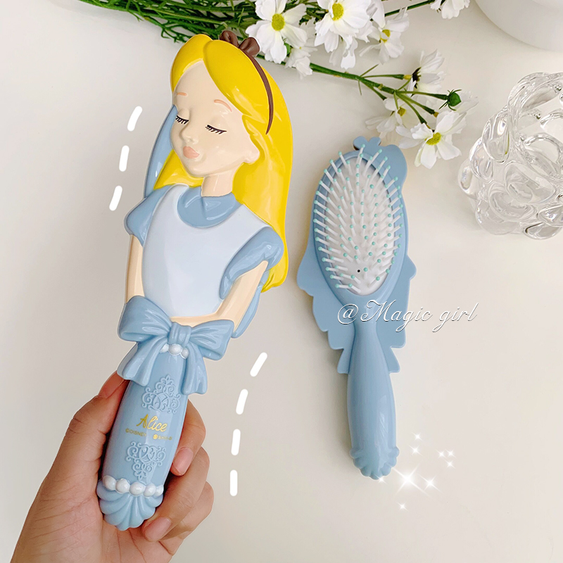 Japan and South Korea ins net red girl heart princess comb ladies special long hair anti-static air cushion massage comb high-value