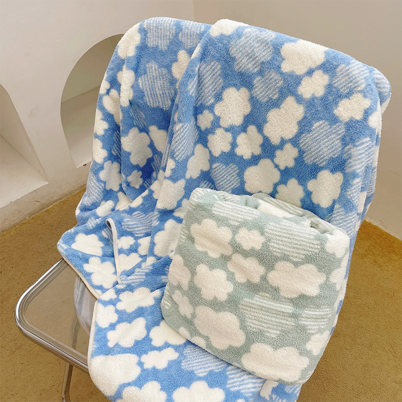Soft-cloud bath towel super large bath coral velvet water suction speed dry sand towel teenage towel high-end household