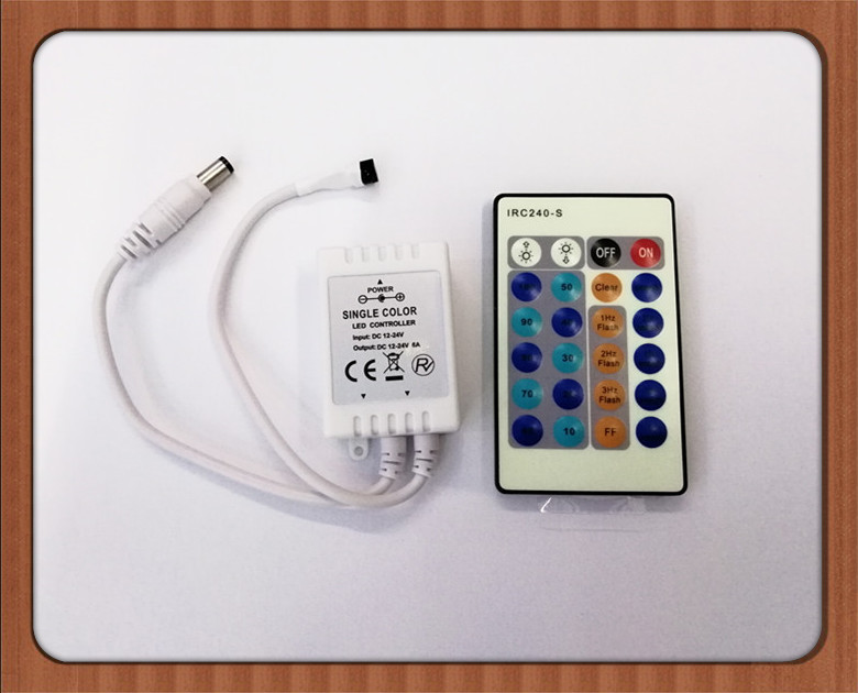 LED dimmer constant pressure soft light with dimmer 12V dimmer 24key dimmer
