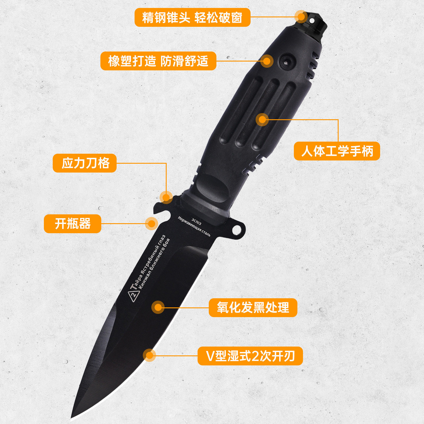 锋利高硬度直刃生存刀到底值不值得买?户外玩家必看攻略!-斩骨刀-淘宝百科网