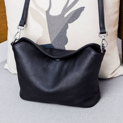 Вместительная и большая универсальная сумка на одно плечо, небольшая сумка, коллекция 2023, из натуральной кожи