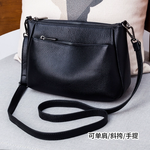 Небольшая сумка для матери, модная универсальная сумка на одно плечо, сумка через плечо, портативная сумка подмышку, из натуральной кожи