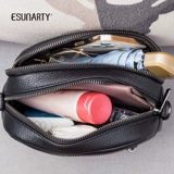 Модная сумка через плечо, кожаная сумка на одно плечо для матери, из натуральной кожи, воловья кожа