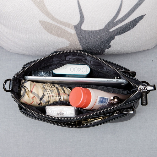 Небольшая сумка для матери, модная универсальная сумка на одно плечо, сумка через плечо, портативная сумка подмышку, из натуральной кожи