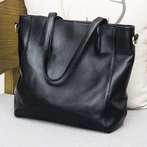 Сумка на одно плечо, портативная вместительная и большая сумка через плечо, сумка для телефона, из натуральной кожи, 2024 года