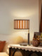 French-Style Vintage Bedroom Bedside Lamp with a High-End Feel, Sòng Dynasty Aesthetics, Eye-Protecting Floor Lamp Next to the Sofa in the Study and Living Room