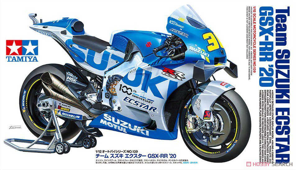Spot ~ Tamiya 14139 1 12 Suzuki SUZUKI ECSTAR GSX-RR 20 Motorcycle