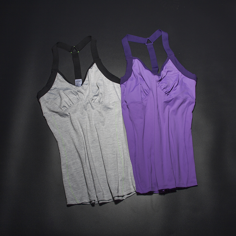 Sling yoga vest women slim stretch sports underwear thin quick-drying sleeveless fitness blouse breathable do not go away