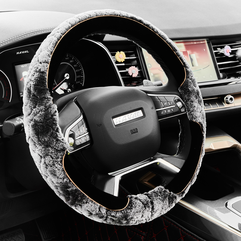 Steering wheel sleeve winter short plush Great Wall Haval H6 H2 H2S H4 H5 M6 Harvard H6 Coupe handle cover