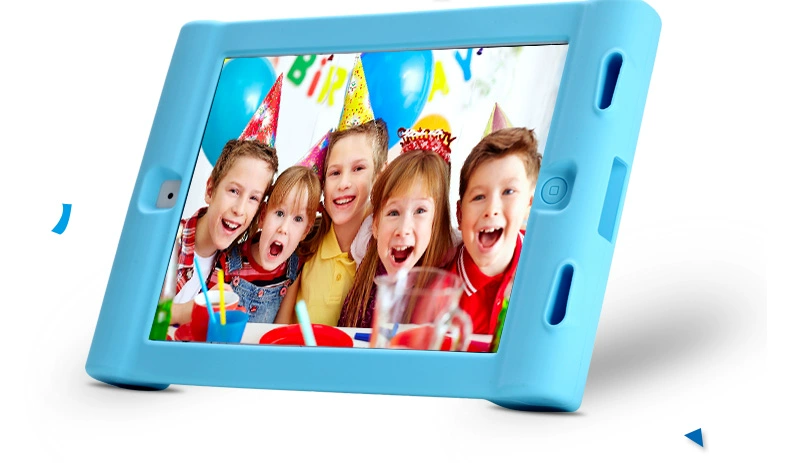 trẻ em của Apple iPad4 nắp bảo vệ iPad2 iPad3 thả sức đề kháng silicone tay áo bao gồm tất cả của máy tính bảng vỏ phim hoạt hình cạnh cũ Pad A1458 / A1395 / A1416 vỏ - Phụ kiện máy tính bảng