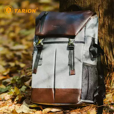 Single-eye camera bag shoulder photography bag leisure European and American computer backpack large capacity rear open professional micro monocular camera camera bag