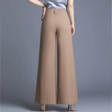 Осенние модные штаны, штаны-клёш, свободный прямой крой