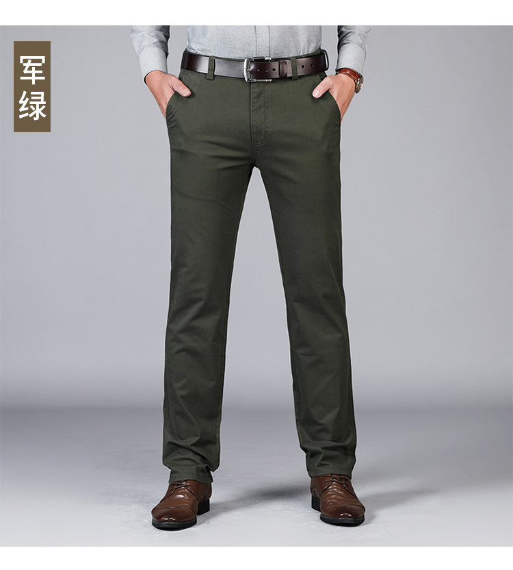 Quần nam Quần dài mùa thu và quần thun cho nam Quần công sở nam Quần dài Slim Slim Quần đen quần áo thời trang