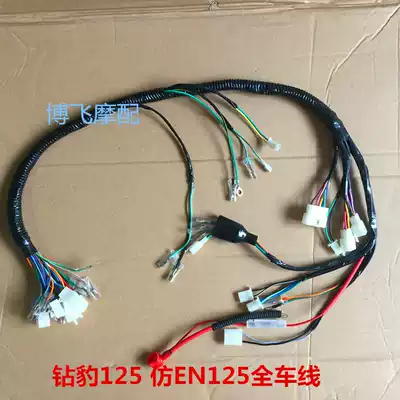 Locomotive accessories are suitable for diamond leopard 125 imitation EN125 HJ125-8 whole car line cable whole car large line