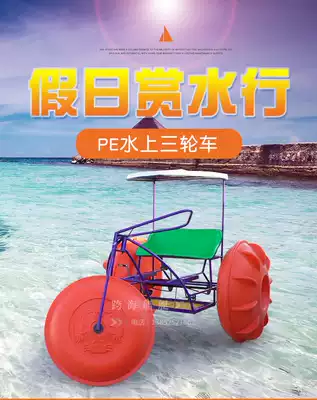 Rotoplastic water tricycle pedal boat Park Scenic Area amusement sightseeing boat electric painting boat glass fiber play boat