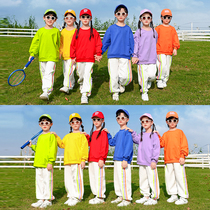 Childrens cheerleading set kindergarten performance clothing primary school student group sports meeting opening autumn performance clothing