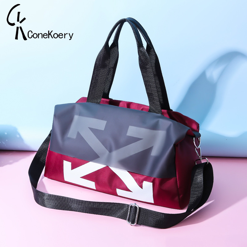 France Flagship Net Red Fitness Bag Single Shoulder Yoga Bag Light Hand Inclined Satchel Waterproof Dry And Wet Separation Short Trip