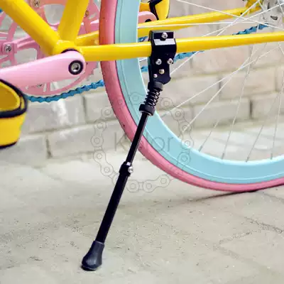 Bicycle foot support Tripod parking side support Dead flying bicycle mountain bike universal car support