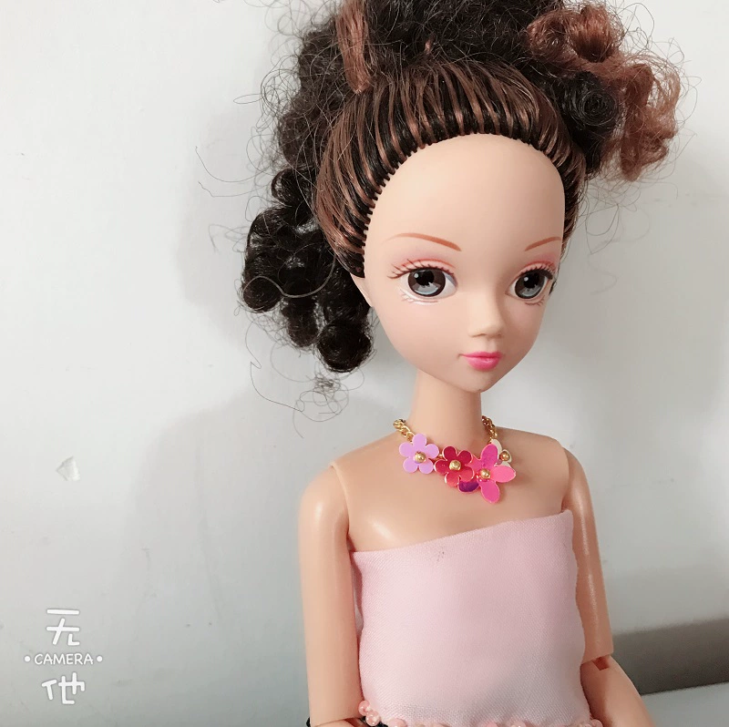 Barbie chung búp bê có thể là đồ trang sức Ye Luoli công chúa vòng cổ hoa bjd đêm loli đổ lỗi cho phụ kiện trang sức cao quà tặng đẹp