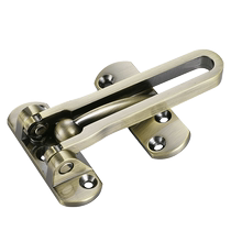 Zinc alloy household solid wood door anti-theft chain hotel anti-theft chain anti-theft door stainless steel door buckle hotel anti-theft buckle