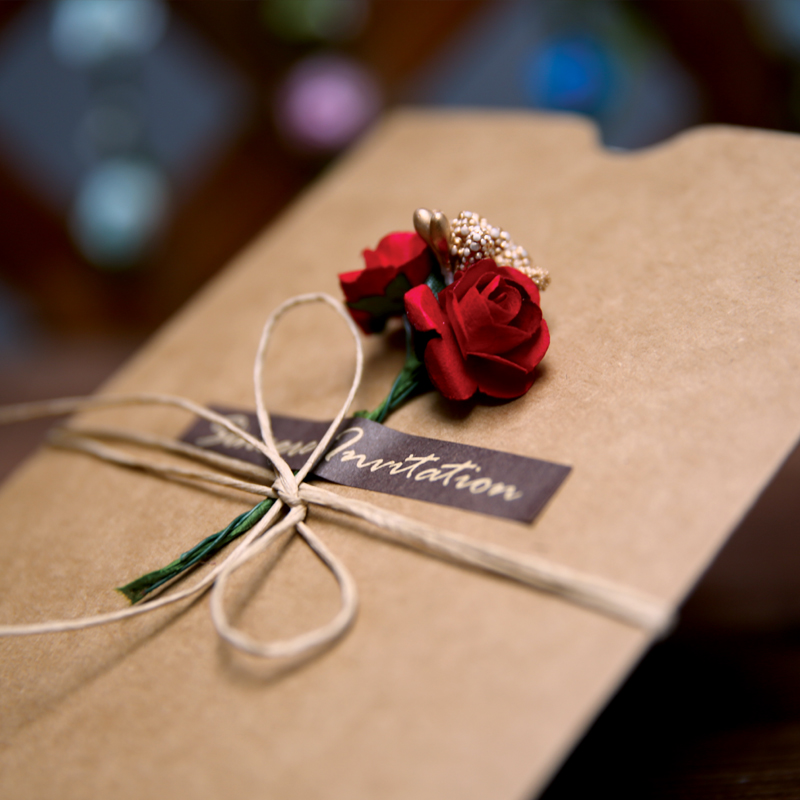 Upscale Business Conference Student Activities Invitation Letter Card Customized Creativity invites Cambodia's birthday Full Moon Shea Teacher Banquet Post-Taobao