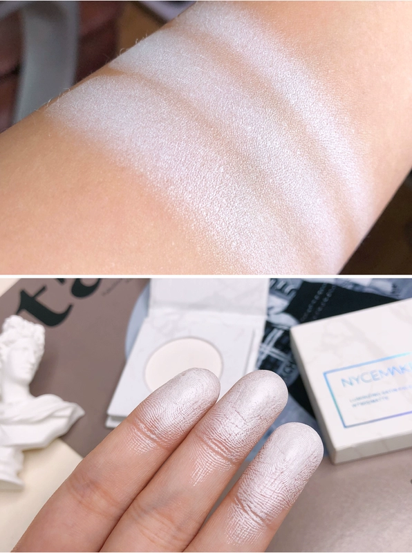 NyceMakeup đá cẩm thạch có độ bóng cao, bóng mờ highlight dạng kem