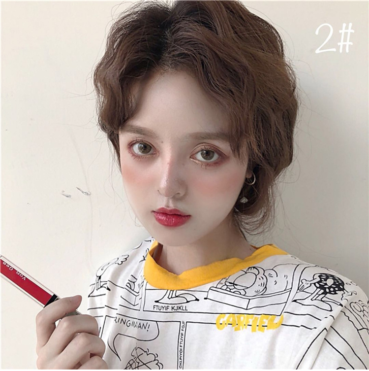 Ins rung cùng Von Gee đá cẩm thạch thủy tinh son môi set lip gloss lip gloss dưỡng ẩm màu cà chua học sinh 	son bóng victoria secret	