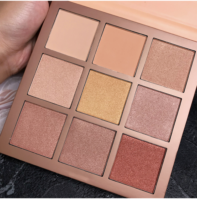 Xuất khẩu Dubai Febble bóng đèn cao năng lực sửa chữa bột màu đất bóng mắt khay nằm tằm bút mũi bóng sáng đa năng màu mắt clio