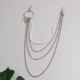 Pearl Feather Cross Strike Multi -Layer Chain Spot